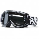 Smith brýle Goggle Fuel V1 Enduro černo-stříbrné včetně rolen CLEAR AFC DUAL AIRFLOW